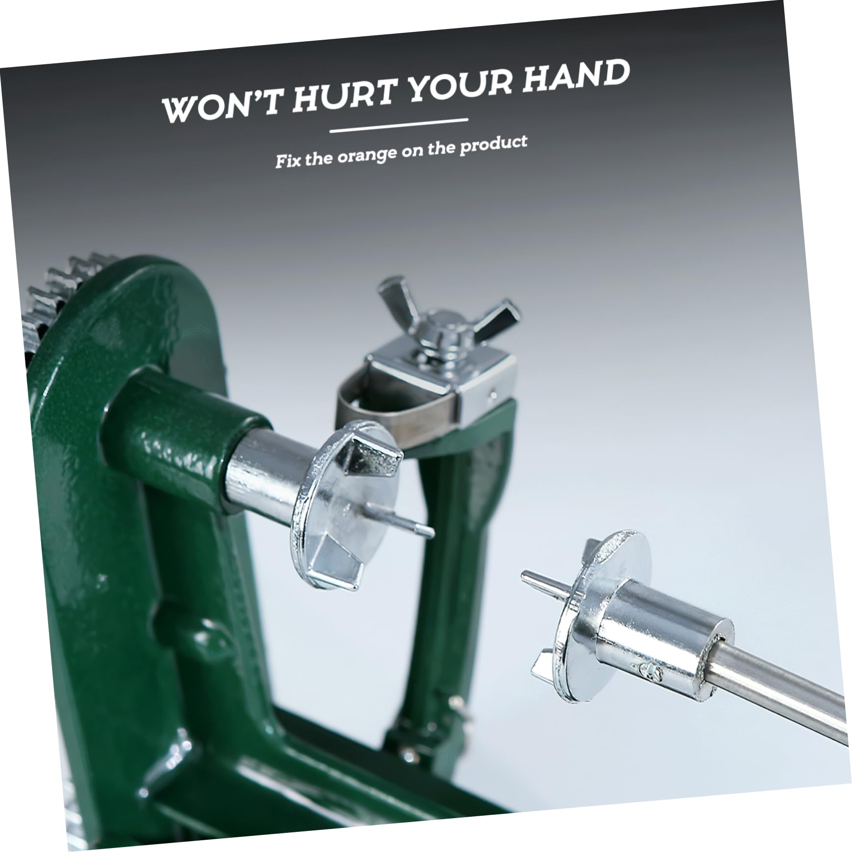 Sbucciatore Automatico Frutta Three in One Peeler Nero in Lega di Alluminio