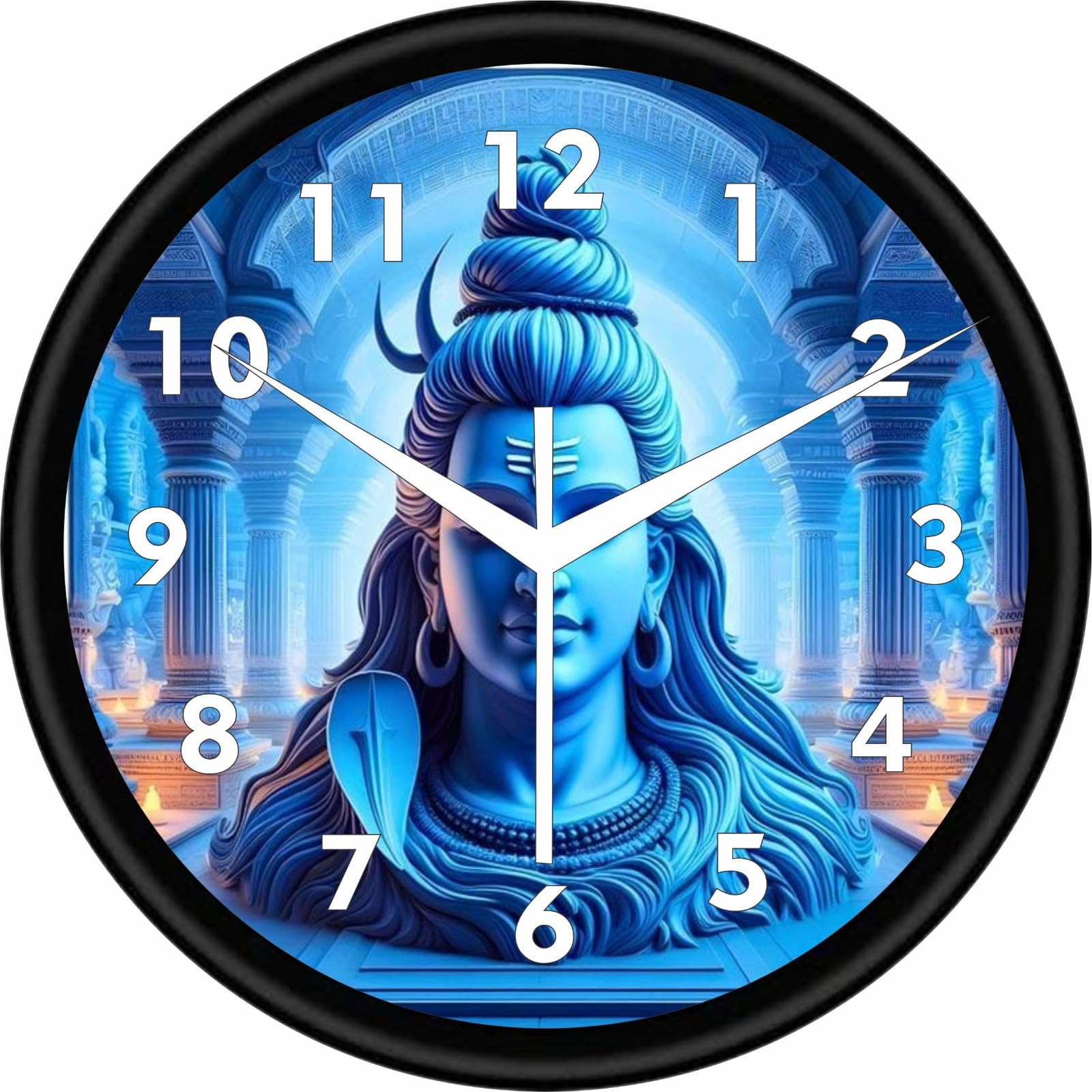 KP Enterprises Decorative Wall Clock for Living Room, Bedroom, Kitchen, Dining Room, Nursery, Office, Home Decor_3041