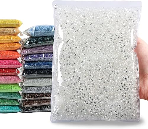 Paquete grande de 0197in 15000 unidades de diamantes de imitación de resina con parte trasera plana redonda AB para arte de uñas botellas ropa de Paquete grande de 0197in 15000 unidades de diamantes de imitación de resina con parte trasera plana redonda AB para arte de uñas botellas ropa de