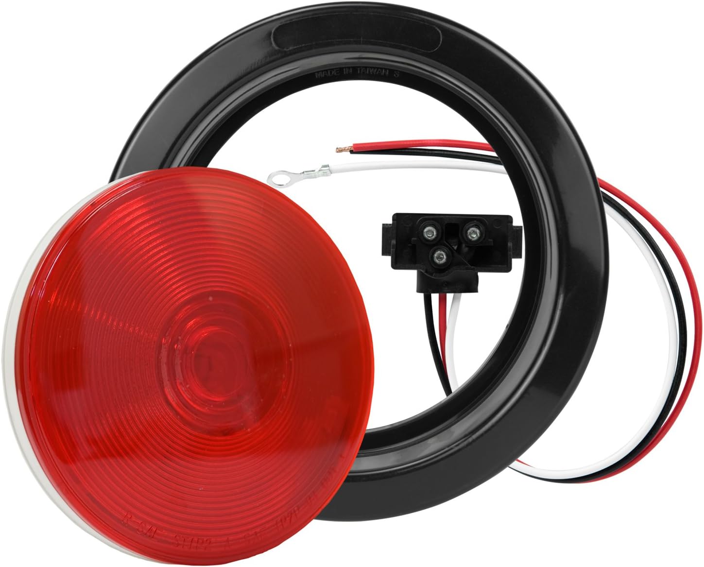 🔥 Flаѕh Sаlе Blazer International T95BR-50 Red 4-Inch Round Stop/Tail/Turn Light Kit, 50 Pack