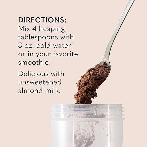 Miniatura 4 de Garden of Life Proteína de cebada germinada a base de plantas + probióticos, ingredientes simples, 0.74 oz de proteína, chocolate, 20 porciones