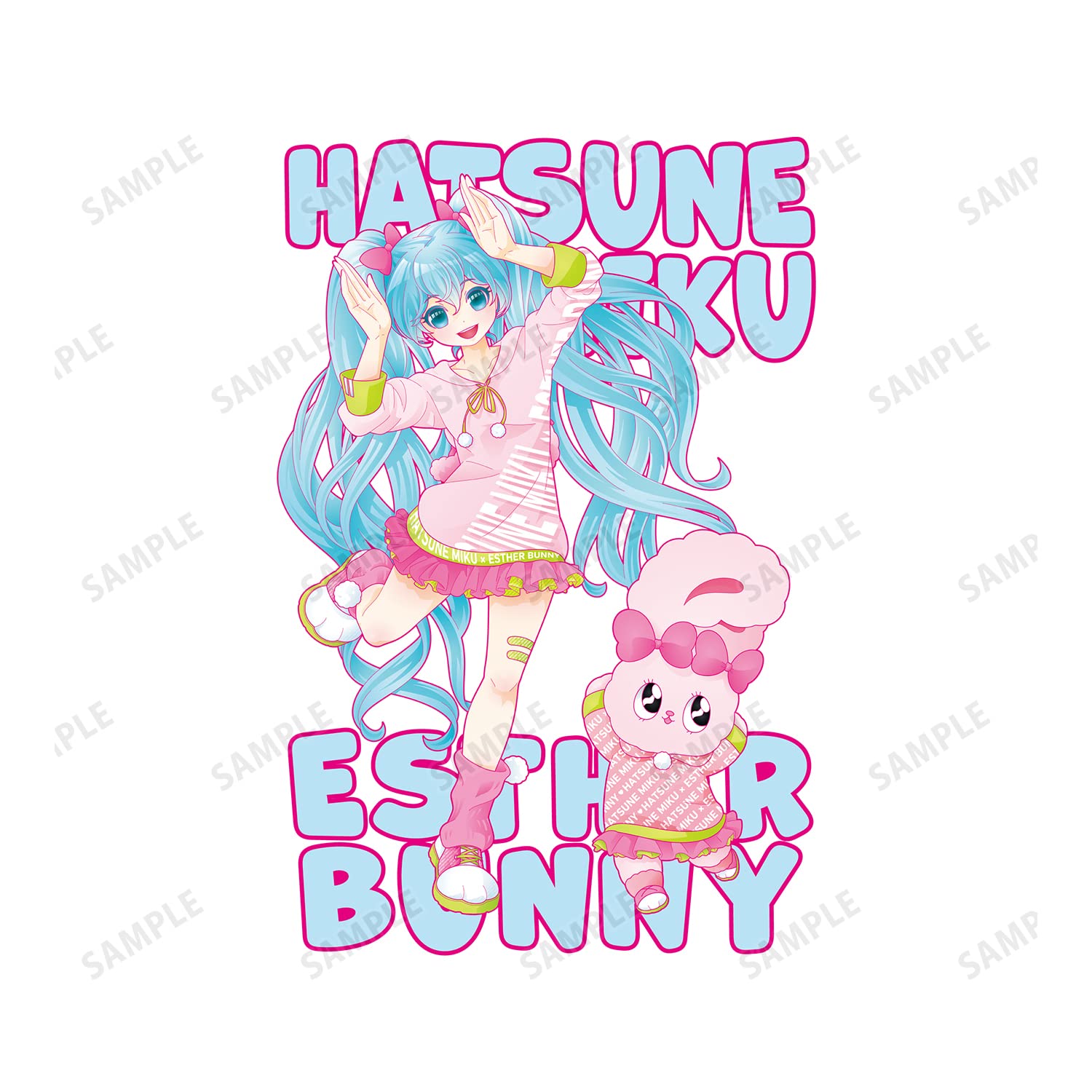 エスターバニー♡初音ミクコラボパーカーです^_^ Amazon.co.jp: 初音ミク MikuWorldCollab Esther Bunny ジップ