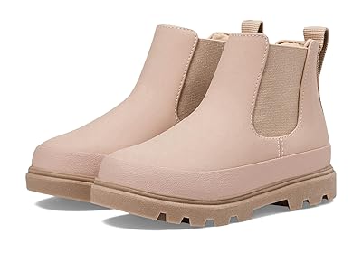 Native Shoes Kids Kensington Chelsea (Toddler/Big Kid) Kids Shoes Chameleon Pink/Flax Tan : 6 Toddler M, Rubber
