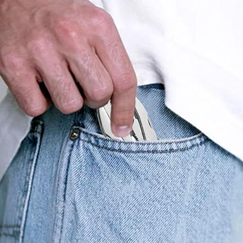 Miniatura 6 de Pulido 6 en 1 mini alicates multiherramienta de acero inoxidable profesional multi herramientas cuchillo de bolsillo para acampar al aire libre