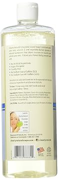 Clearly Natural Liquid Unscented Refill Hand Soap, 32 Ounce