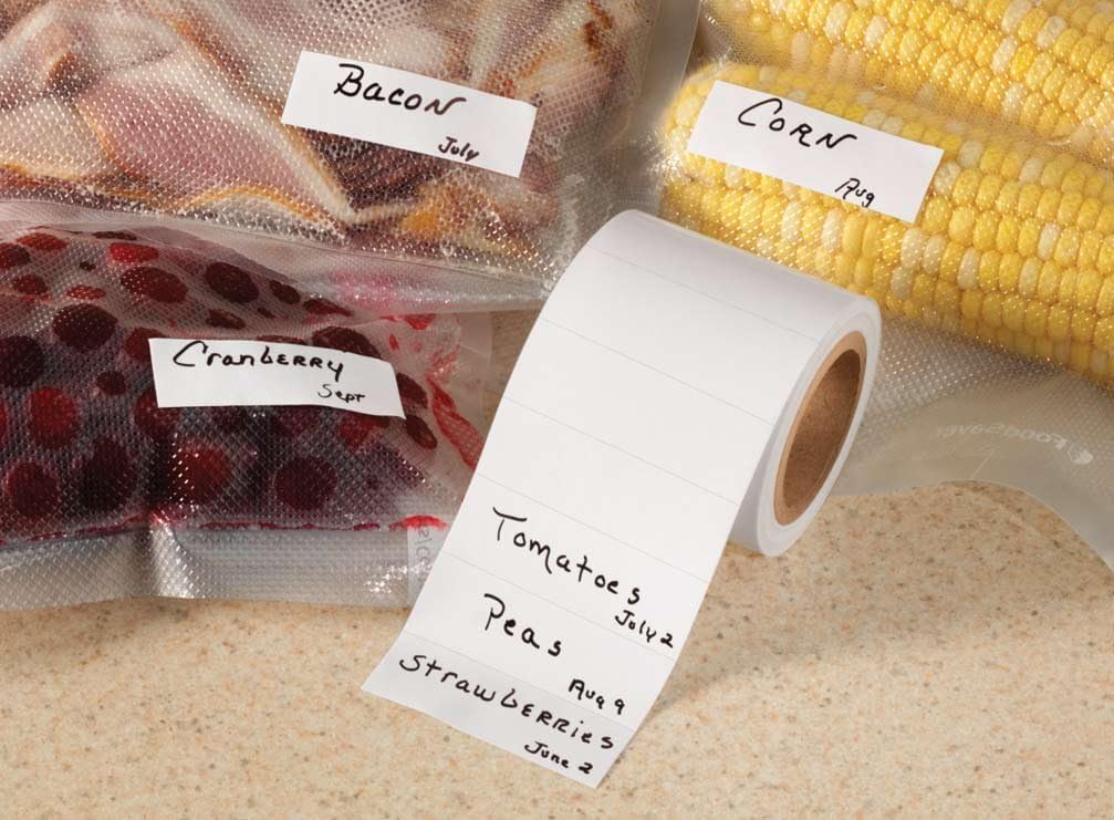 Miles Kimball White Freezer Labels
