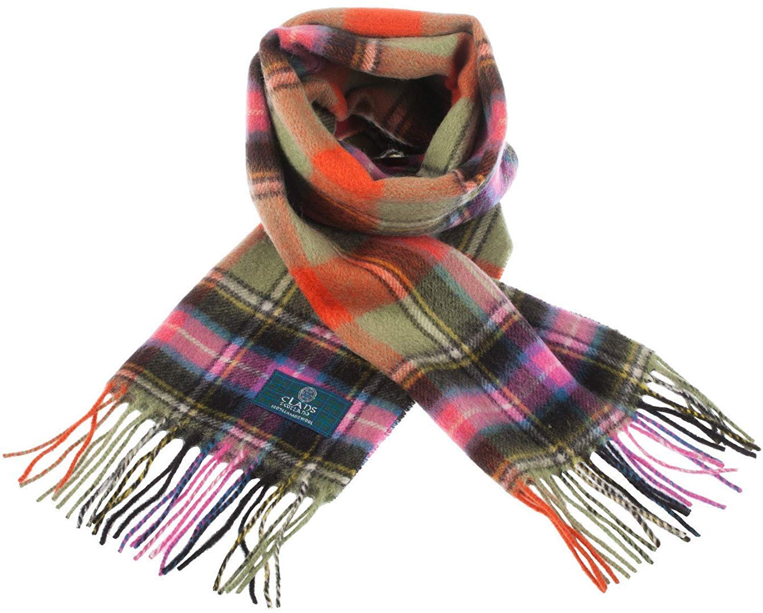 Pure Lambswool Clan Tartan Scarf