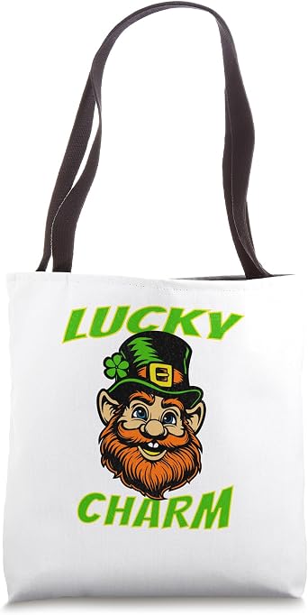Funny Lucky Charm - St Patricks Day Tote Bag