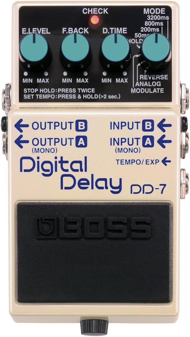 BOSS DD-7 Digital Delay Pedal User Manual