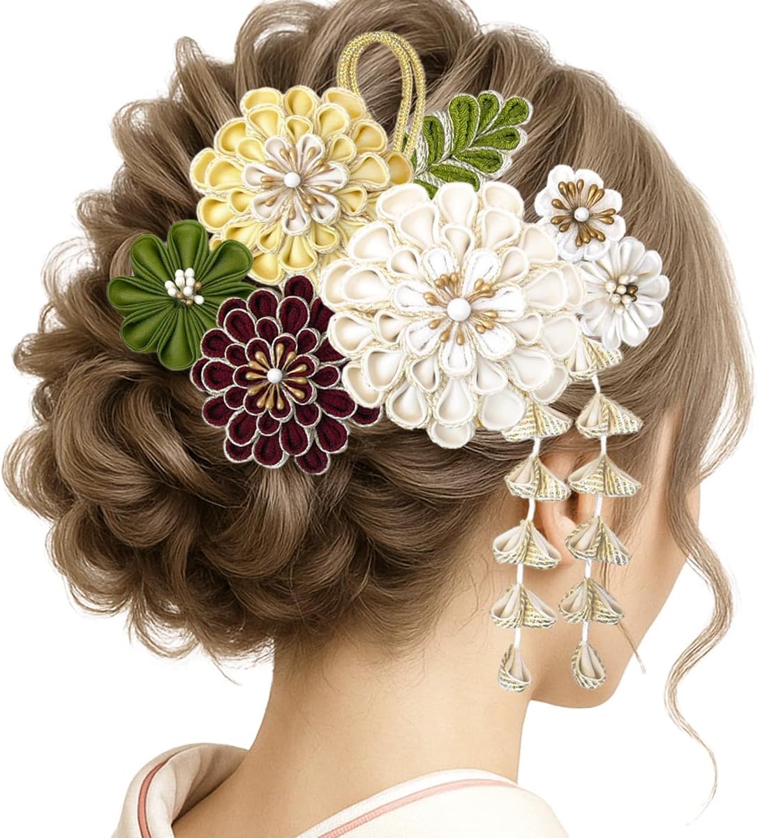 工芸キモノ野口 絽小紋 水辺模様 親子 浴衣