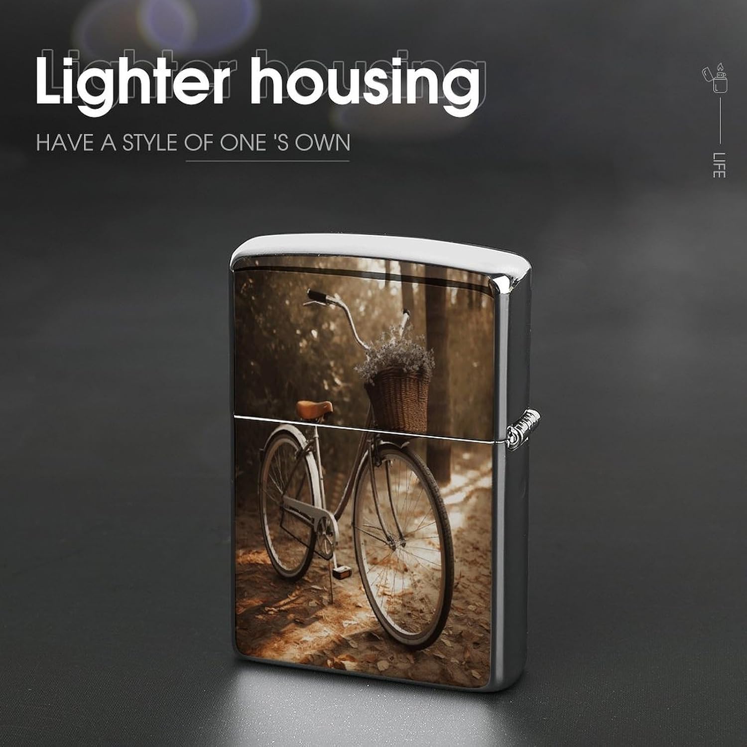 Bicycle Lighter Case Cover Lighter Shell