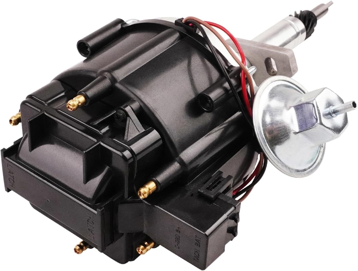 Ignition Distributor Assembly Compatible with Chevy Straight 6 216/235/261 1942-1961 Early Replaces 2896516-BLK 2896516BLK