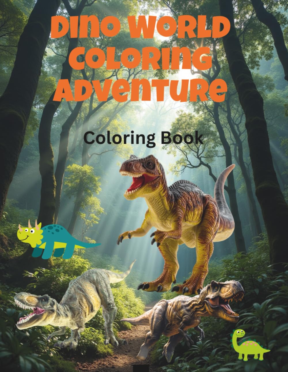 Dino World Coloring Adventure