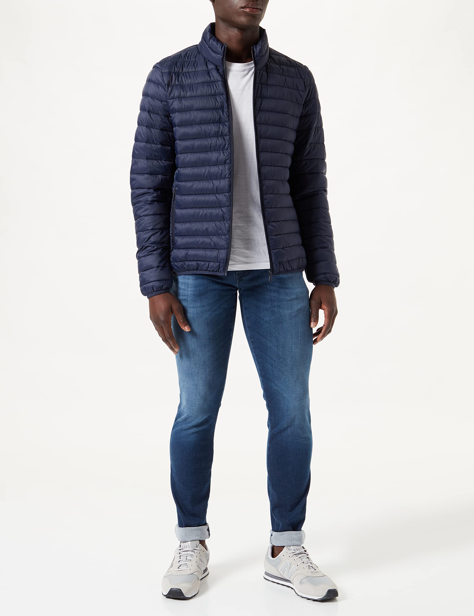 REPLAY Anbass Denim Jeans per Uomo, Stretch Jeans a gamba dritta con vita regolare, Modello: Slim Fit, Taglia: 27-40