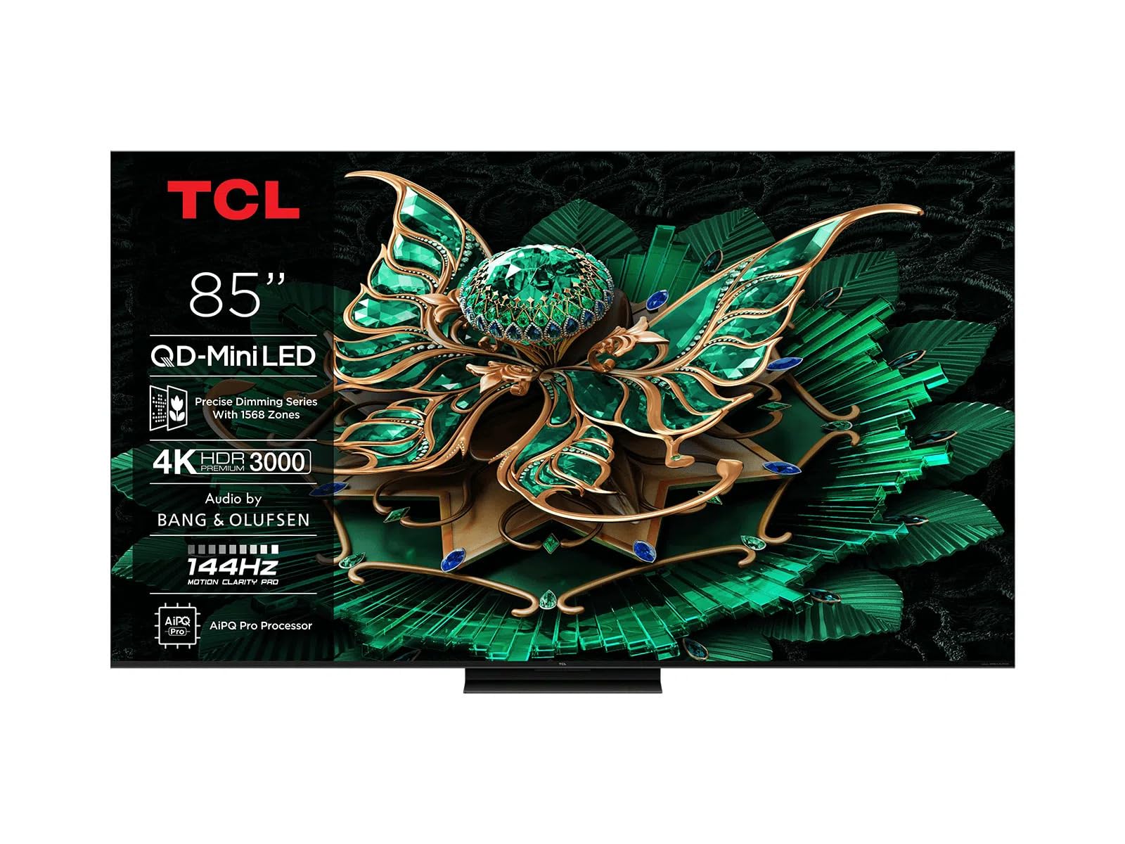 TCL TV MiniLED 85" 85C7K 4K UHD Google TV Bang & Olufsen