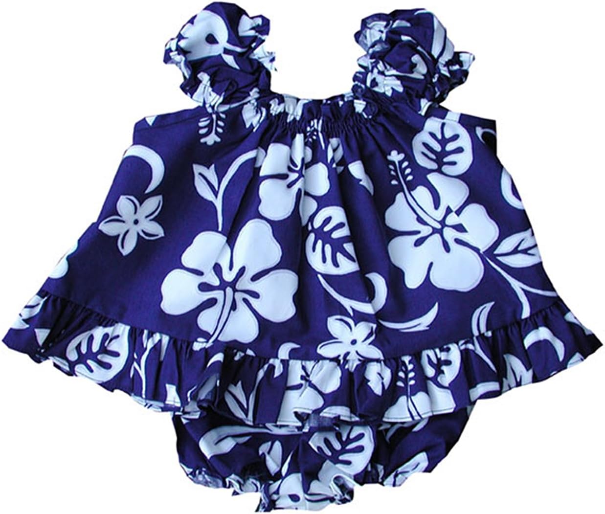 RJC Baby Girls Classic Hibiscus Puff Sleeve 2pc Set