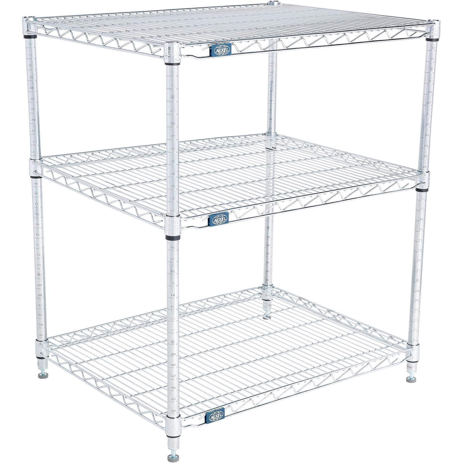 3 Shelf by Global Industrial – Alloy Steel, Chrome, Model 24303C3