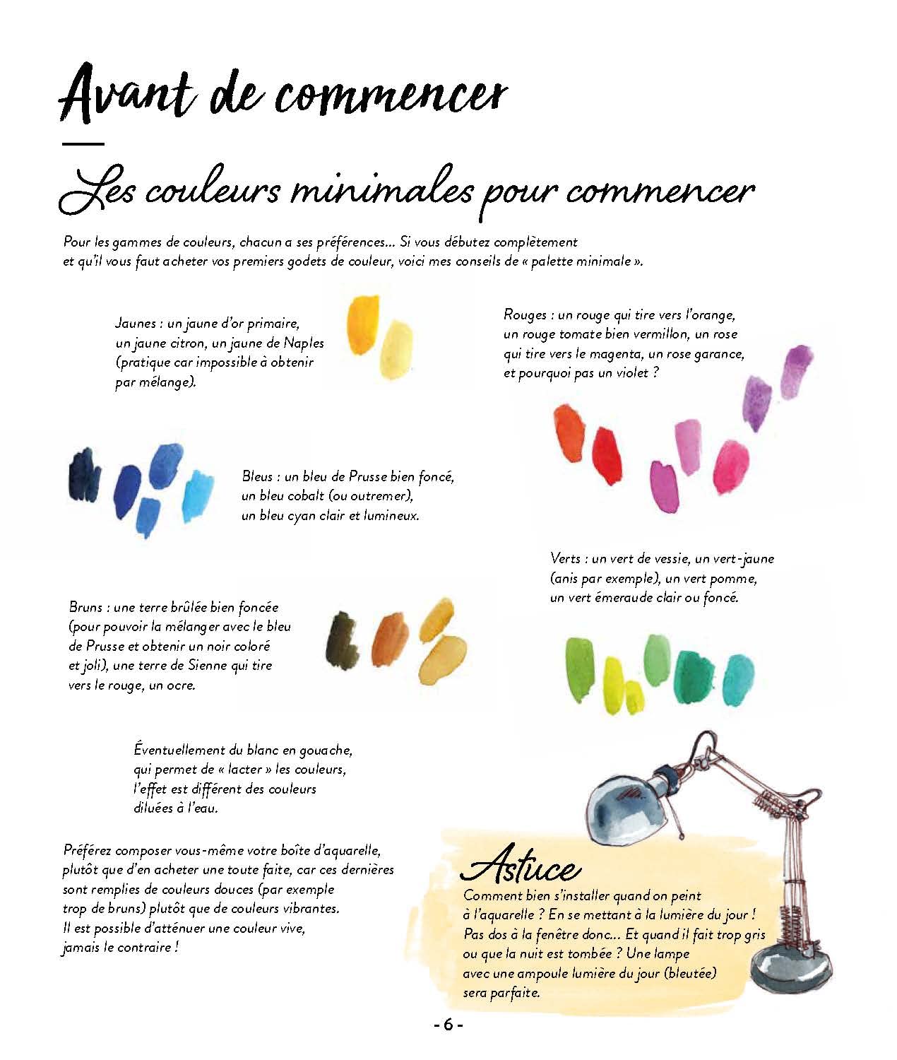 Une année d'aquarelle par Bleu Tango