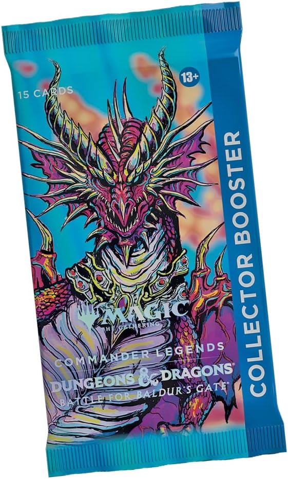 Magic: The Gathering Commander Legends: Battle for Baldur’s Gate Collector Booster | 15 Magic Cards
