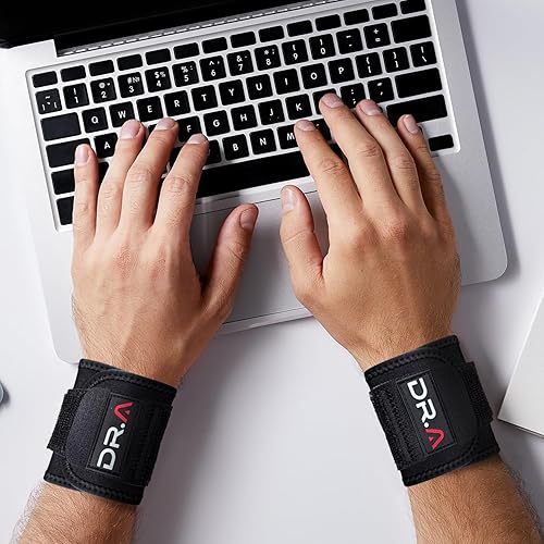 Miniatura 6 de Dr. Arthritis Muñequera desarrollada por médicos, muñequeras para tendinitis, soporte de mano, ideal para fitness, levantamiento de pesas (par)