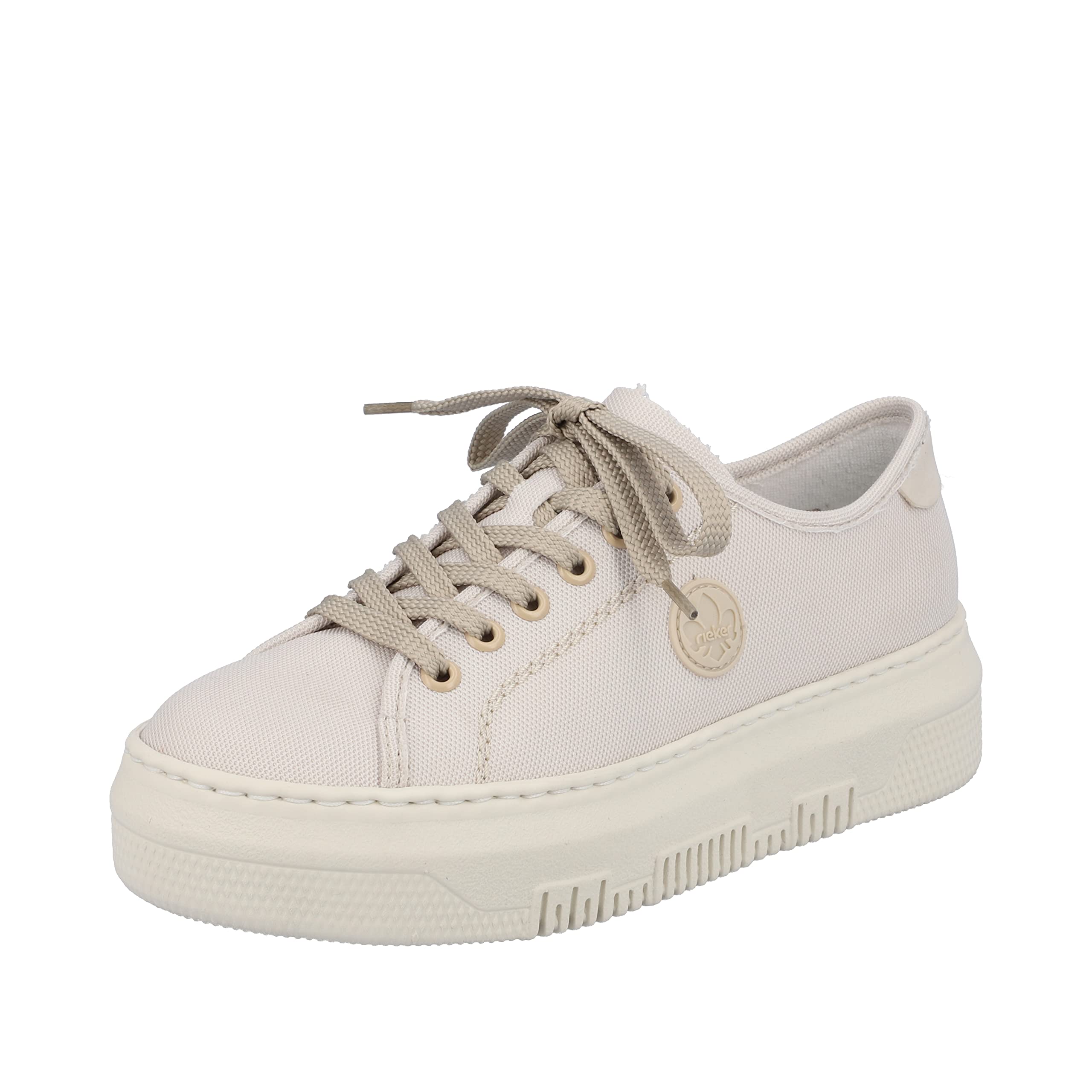Rieker Women's M1926 Sneaker, White, 8 UK