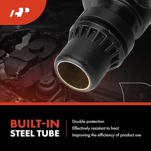 Miniatura 4 de A-Premium Tanque de expansión de recuperación de desbordamiento de refrigerante del motor con tapa compatible con Ford F-250 Super Duty, F-350 Super