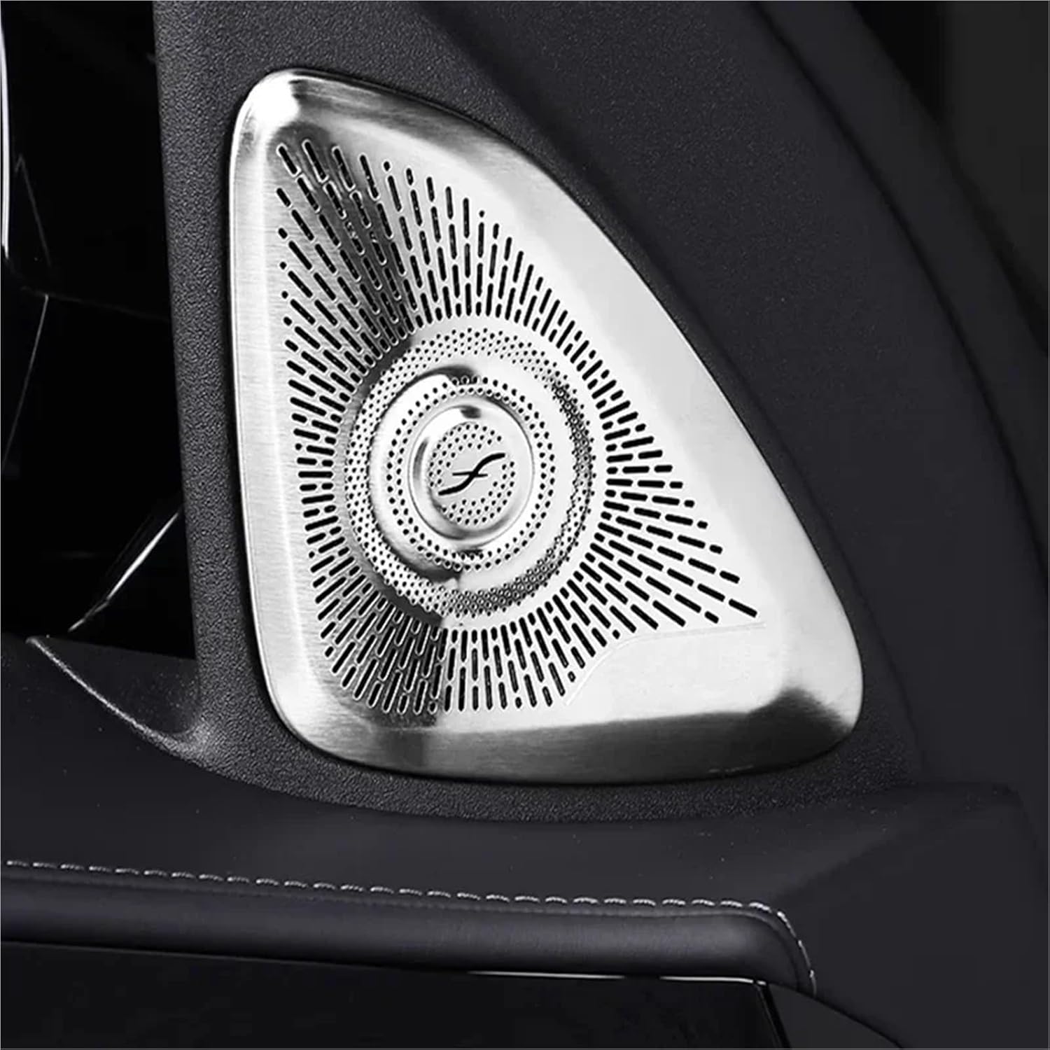 Car Audio Speaker Cover Trim Car Door Horn Cover Trim Auto Accessories Interior Compatible for Benz S Class W223 S400 S450 S480(C Type)