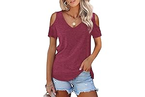 Trendy Cold Shoulder Tee: A Style Statement for Fashion-Forward Women