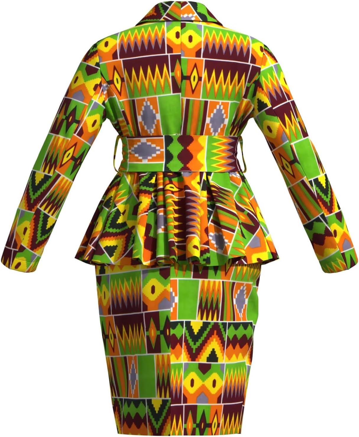 African Clothes for Women Wedding Ankara Dashiki Party Outfits 2 Piece Set African Top and Skirts Lady African Attire - Image 5
