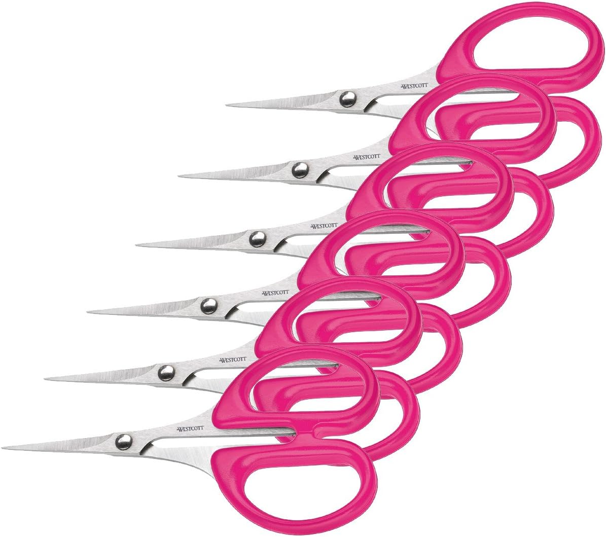 Scotch 7" Precision Scissors, Stainless Steel, Comfort Grip