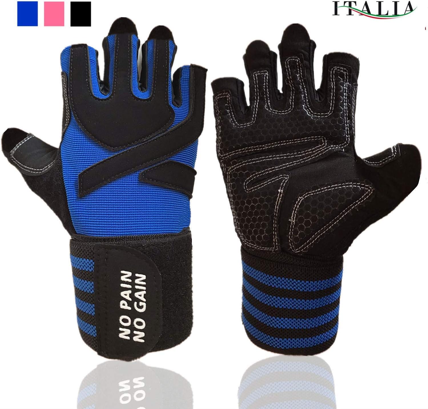 guanti per il sollevamento del peso