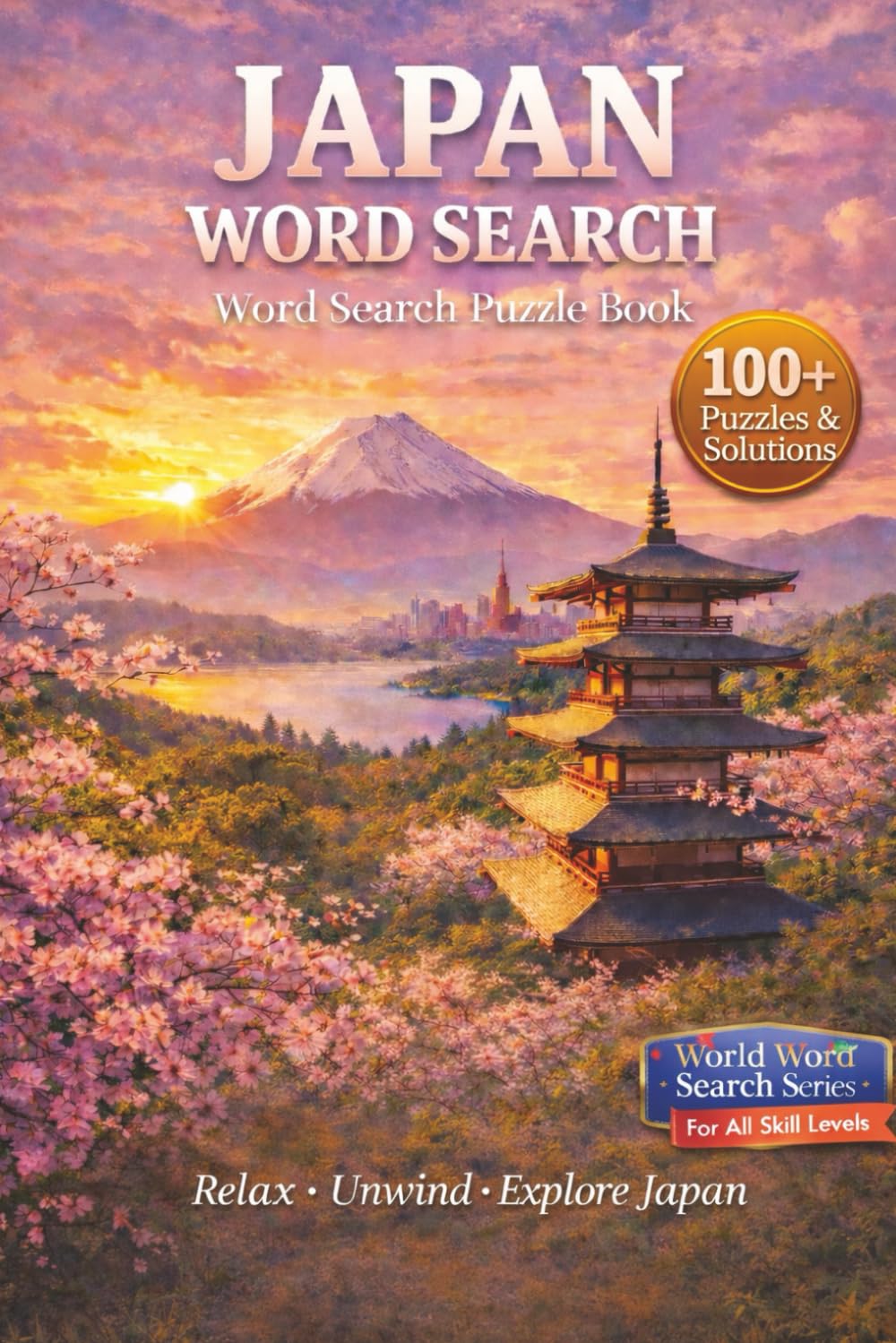 Japan Word Search Puzzle Book: Word Search Puzzles Inspired by Japan