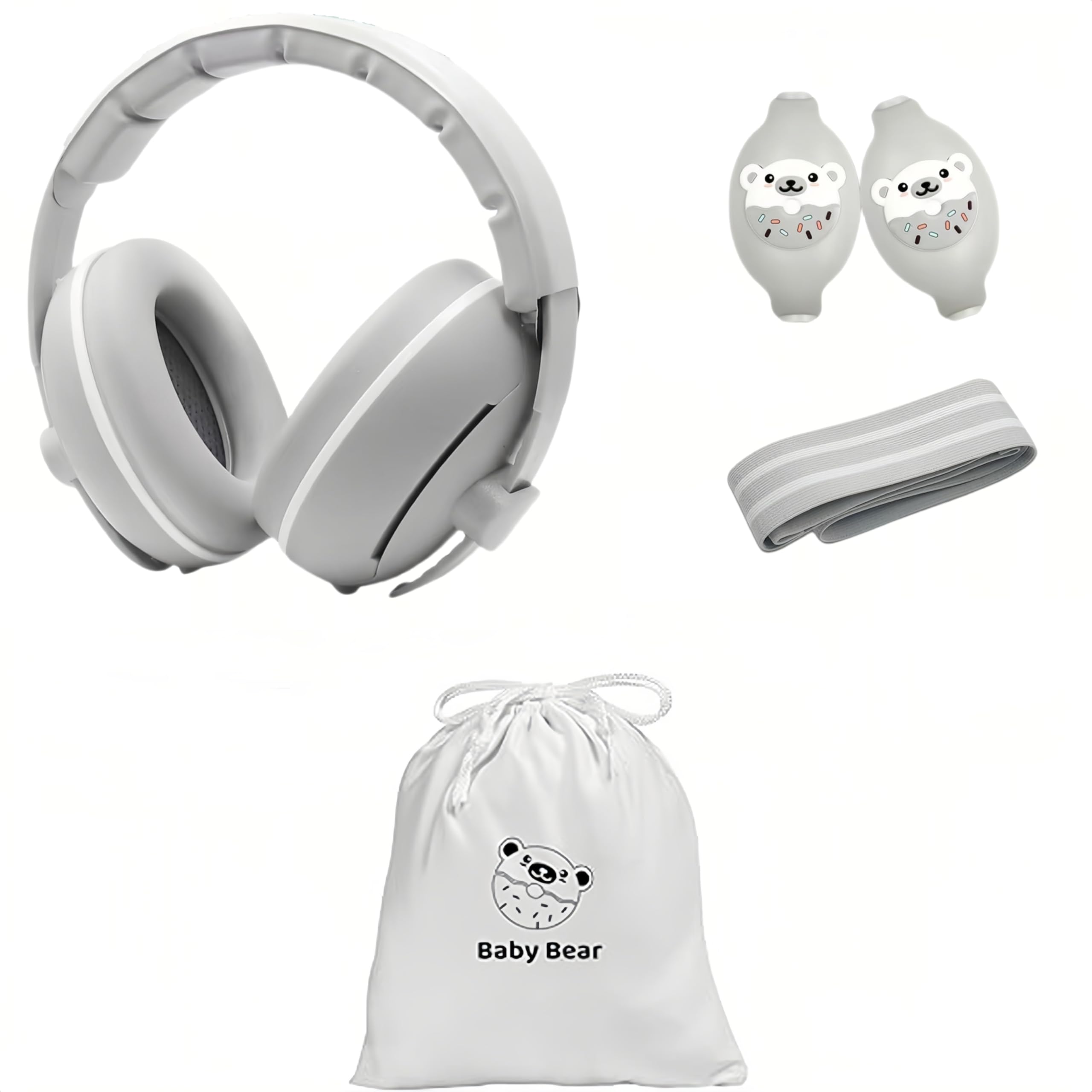 Baby Ear Defender 2-in-1 for Babies and Toddlers up to 4 Years,CE & EN71 Certified