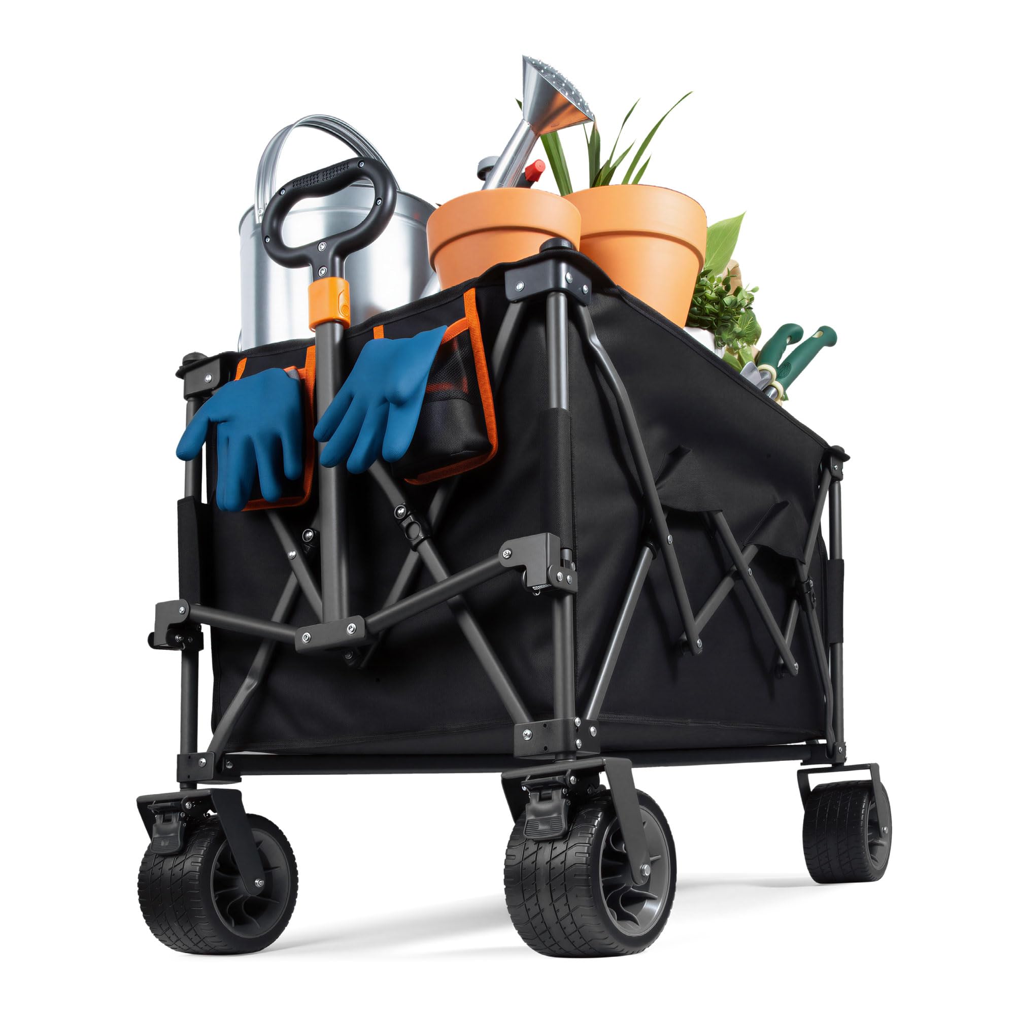 200L Folding Garden Trolley