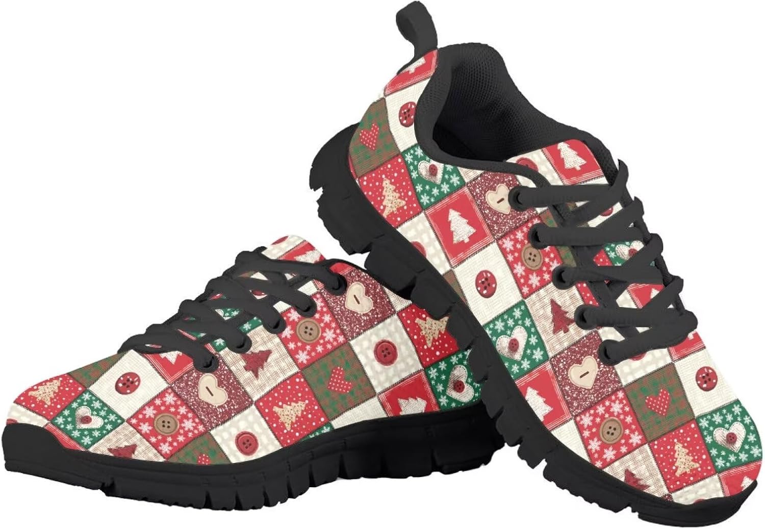 Funnydude Cute Print Girls Tennis Shoes Kid Casual Walking Shoes for School