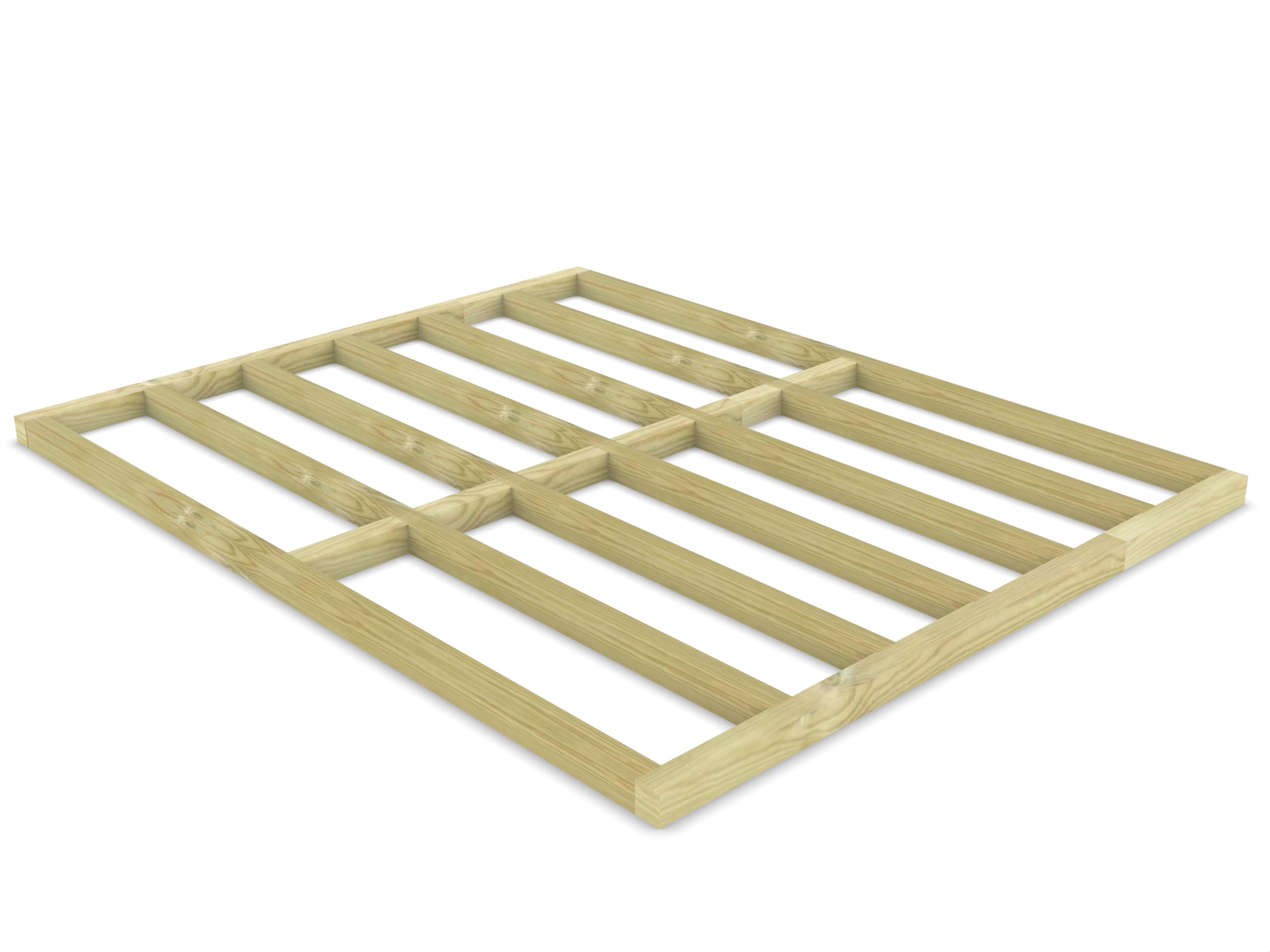Arbor Garden Solutions Wooden shed bases 10x8 (W-295cm x D-240cm) (2x4 (38mm x 89mm))