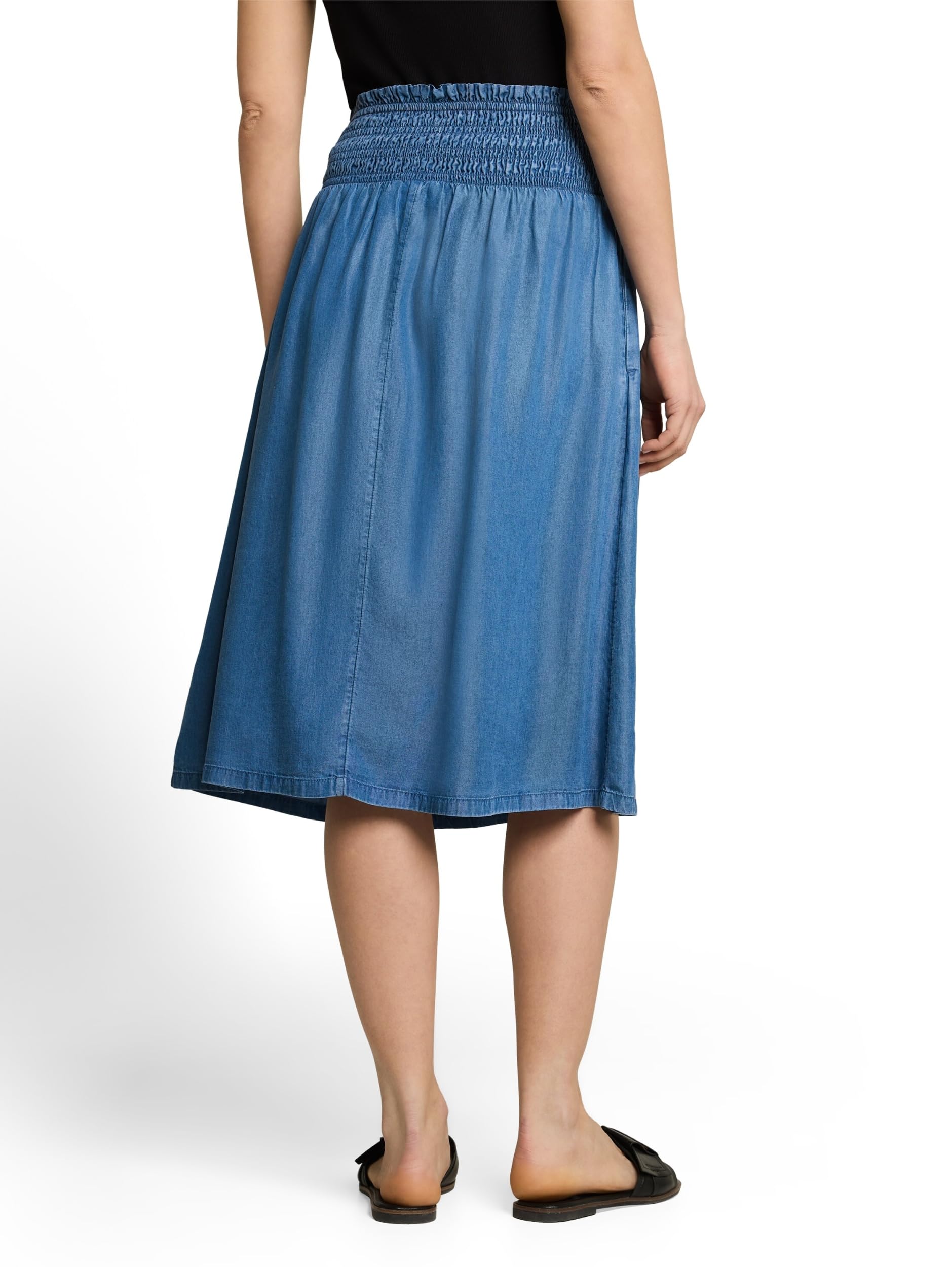 TOM TAILOR Skirt Denim Look