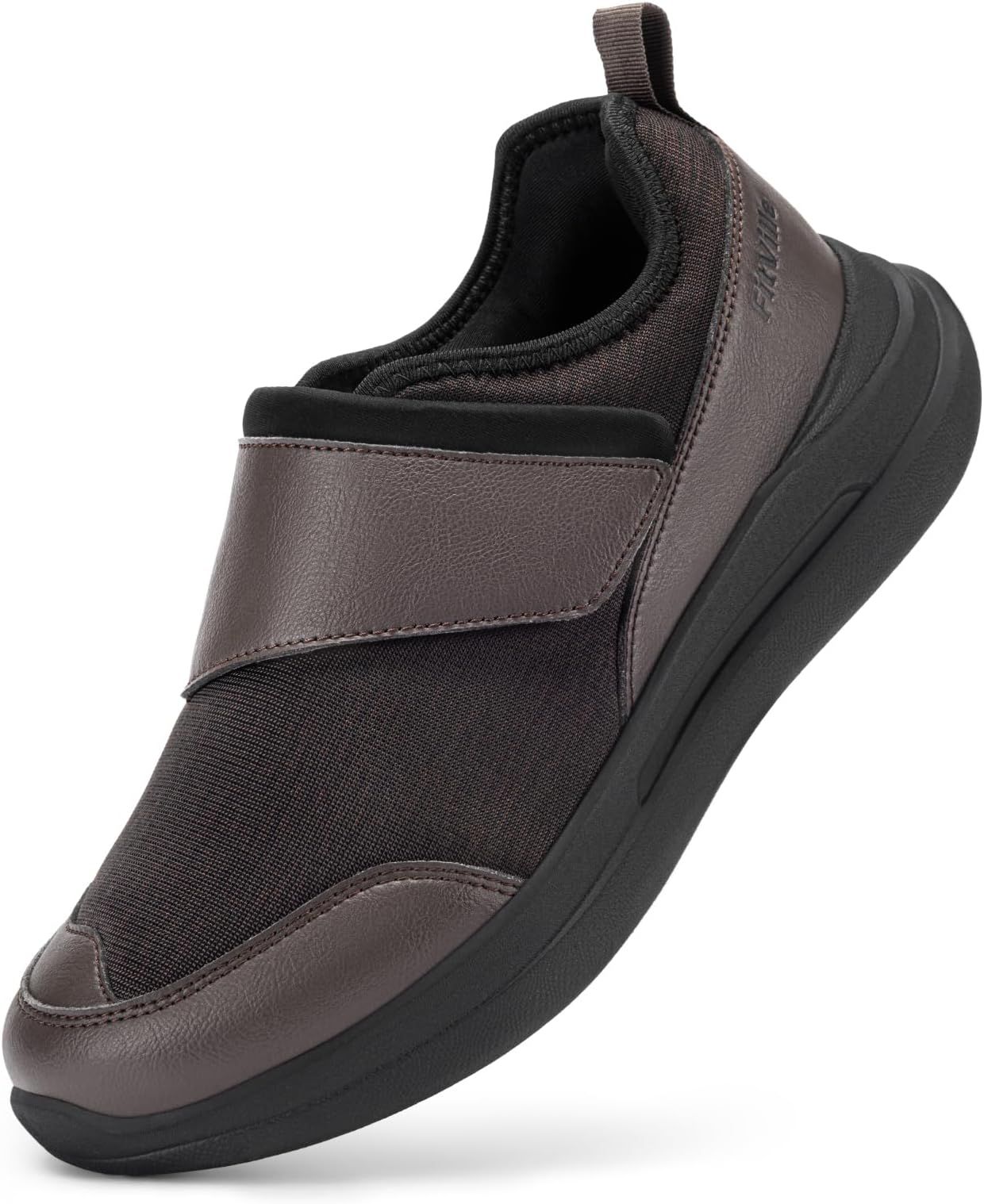 Diabetic Shoes for Men, Extra Wide & Adjustable Strap for Sensitive Feet, All-Day Comfort and Stability for Walking, Work & Daily Ease, EasyTop Pro V1