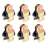 LBG Products 6 Pack Rubber Cushion Strut Clamp, 1/2