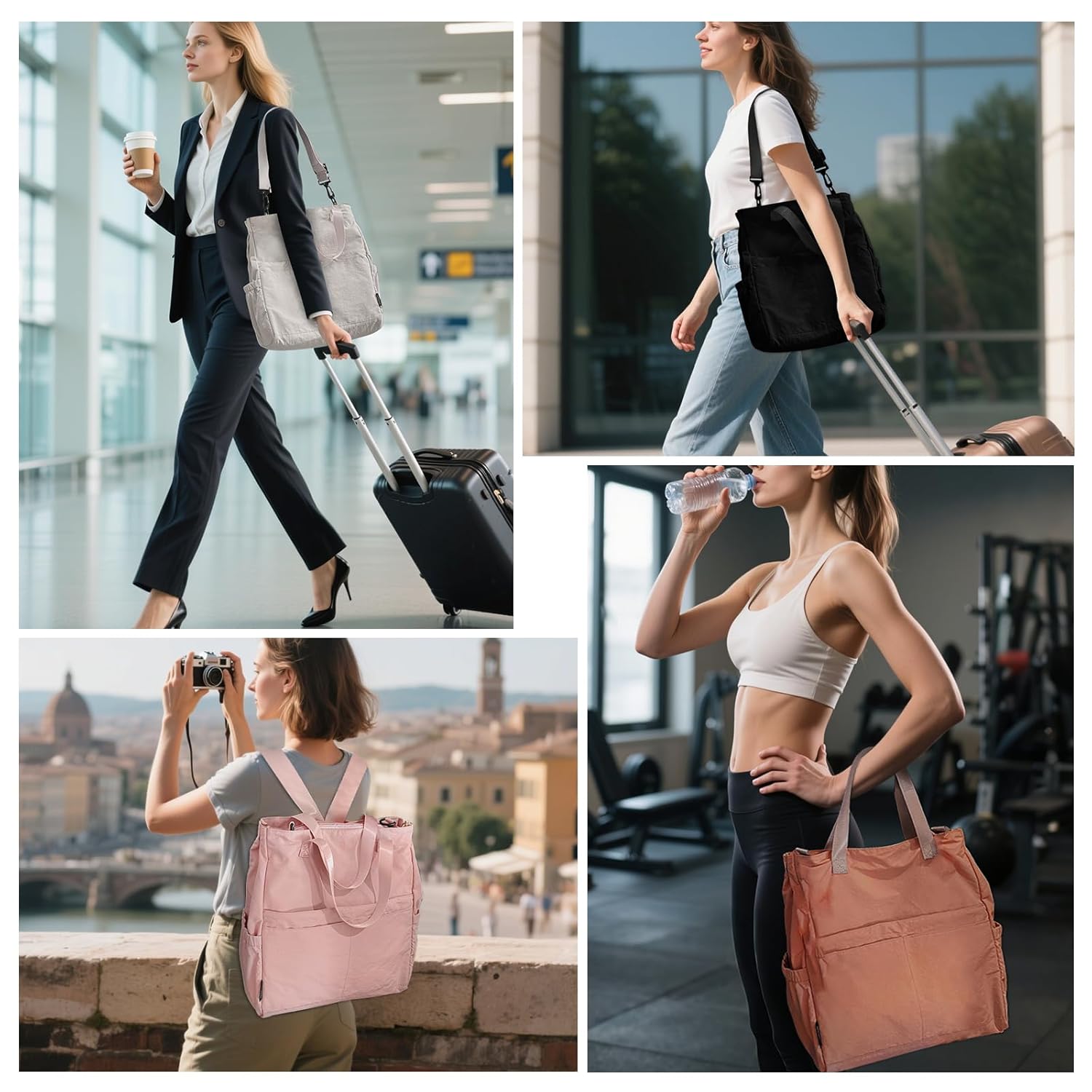 Bolsa tiracolo feminina de viagem com compartimento para laptop e academia, bolsas de ombro, caminhadas, trabalho, Rosa empoeirada, carry on, Bolsa de viagem 3 em 1: mochila,… em promoção! Veja a oferta e mais achadinhos de Bolsas 7 Hoje é o melhor dia para comprar Bolsa tiracolo feminina de viagem com compartimento para laptop e academia, bolsas de ombro, caminhadas, trabalho, Rosa empoeirada, carry on, Bolsa de viagem 3 em 1: mochila,… com aquele preço maroto! Promoção! Aproveite a oferta! 7