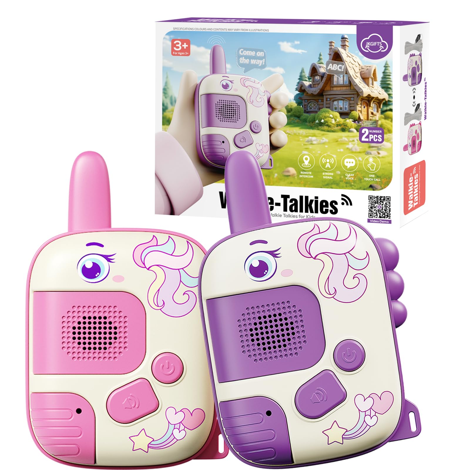 Spiele ab 4 Jahren - Walkie Talkie Kinder Dinosaurier Spielzeug ab 3 4 5 6 7 8 Jahre Outdoor Spiele für Kinder Geschenke Junge Mädchen 3-10 Junge Mädchen Walki Talki Geschenke Ostern Geschenke Kinder