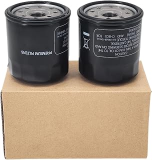 69J-13440-04-00 Oil Filter Fit For Ya-maha F150 F200 F225 F250 FL150 FL200 FL225 FL250 Outboard Engine AR SX FZR FZS VX VXR VXS Sport Boat Rep 69J-13440-01-00 (2 Pack)