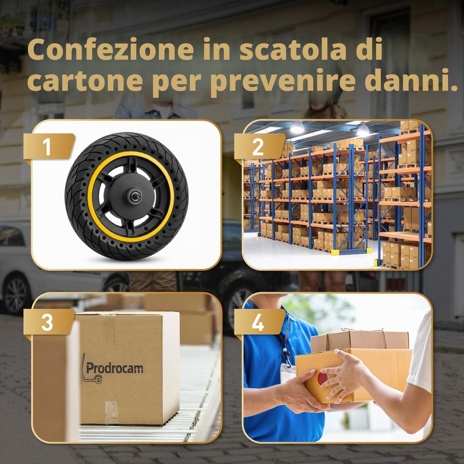 Pneumatici completi per Segway Ninebot Max G30D G30D2 G30E G30P G30LP F40, mozzo ruota anteriore con pneumatici solidi e freno ruota