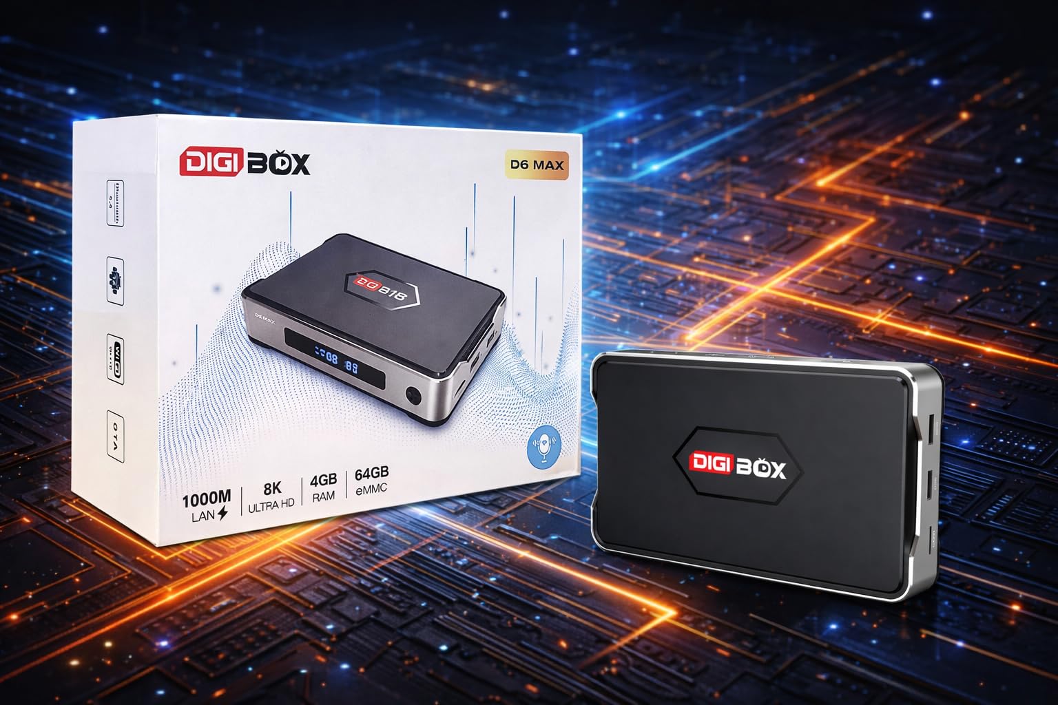 おまけ付き！DIGIBOX D6 MAX DIGIBox Official Store - D6 MAX | New 8K Smart TV Box – DIGIBOX
