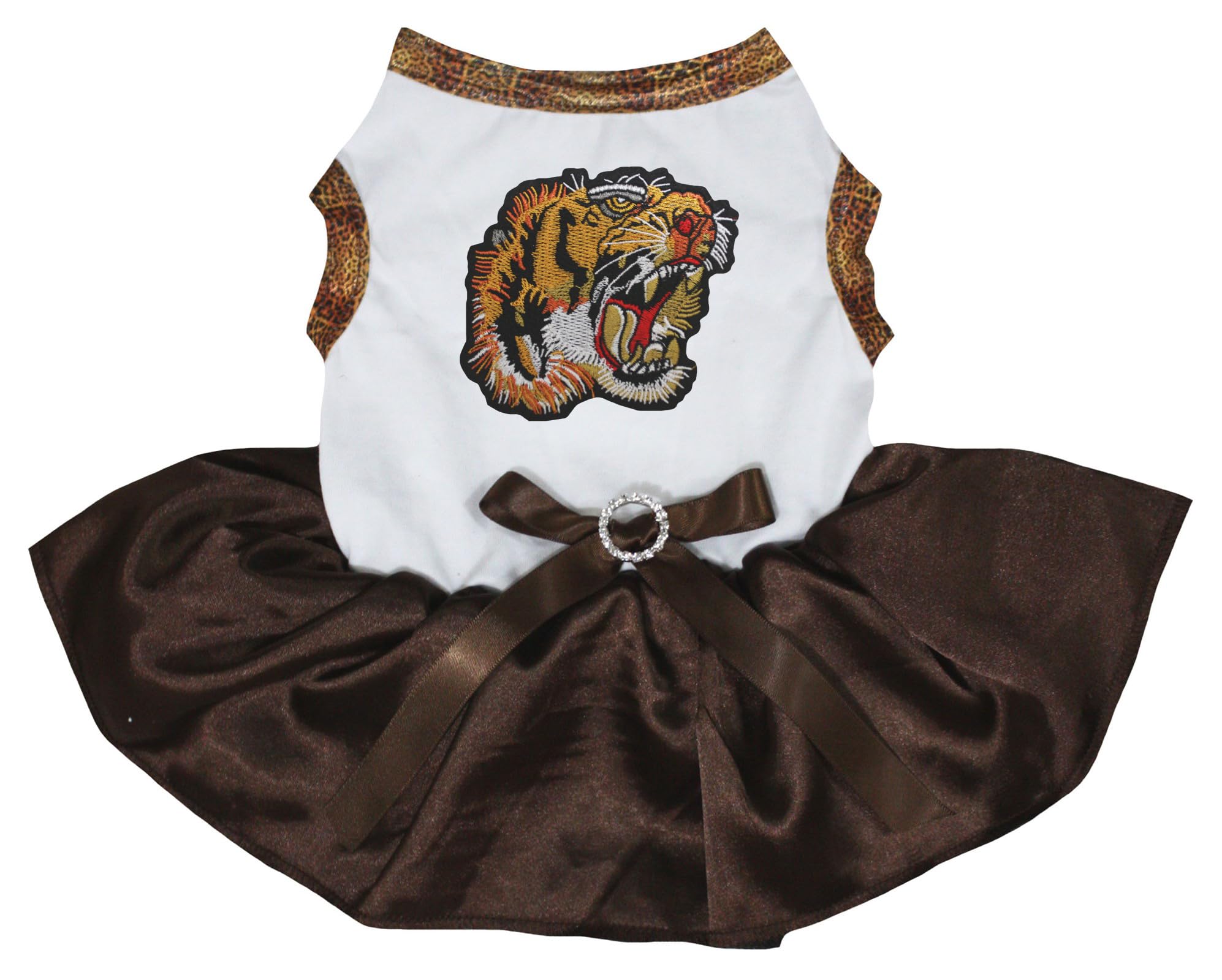 Robe pour chien tête de tigre grand chien vêtement XXXL