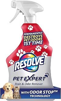 Resolve Pet Expert Carpet & Upholstery Cleaner - Removes Stains and Odors, 22 oz