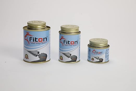 Fiton U-PVC Adhesive, 100ml - Ultra Strong for CPVC and UPVC Pipes and Fittings