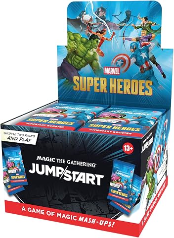 Magic: The Gathering - Marvel Super Heroes Jumpstart Booster Display (24 Packs)