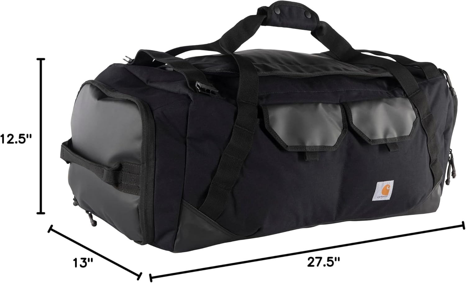 Carhartt Heavy Haul Utility Duffel Bag's, Water-Resistant Packable Bag for Jobsite, Gym, and Travel - Image 7