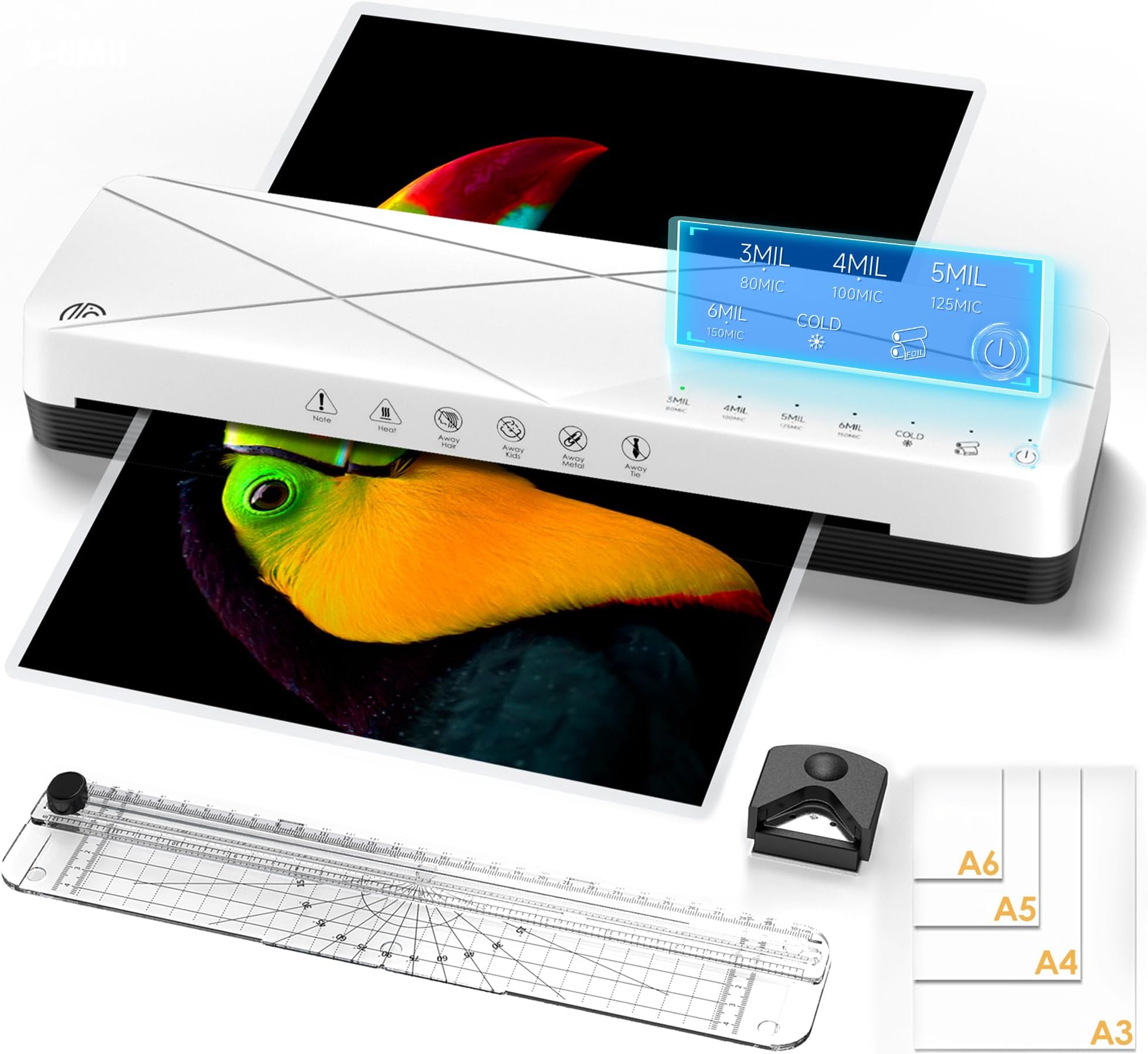 Manual de uso HP OneLam 400 A3 Plastificadora